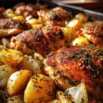 Easy Chicken & Potato Bake
