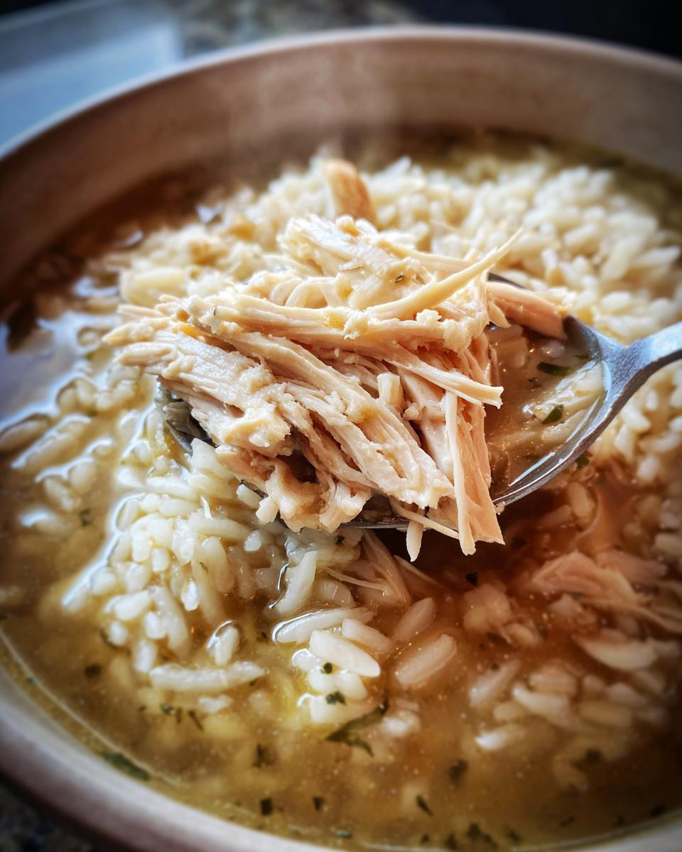 Easy Crockpot Garlic Chicken & Rice Recipe - detail 2