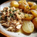 Easy Crockpot Ranch Chicken & Potatoes