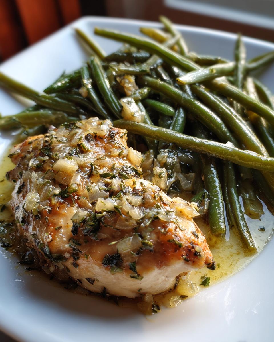 Garlic Butter Crockpot Chicken & Green Beans! 5 Easy Garlic Butter Crockpot Chicken & Green Beans - detail 2