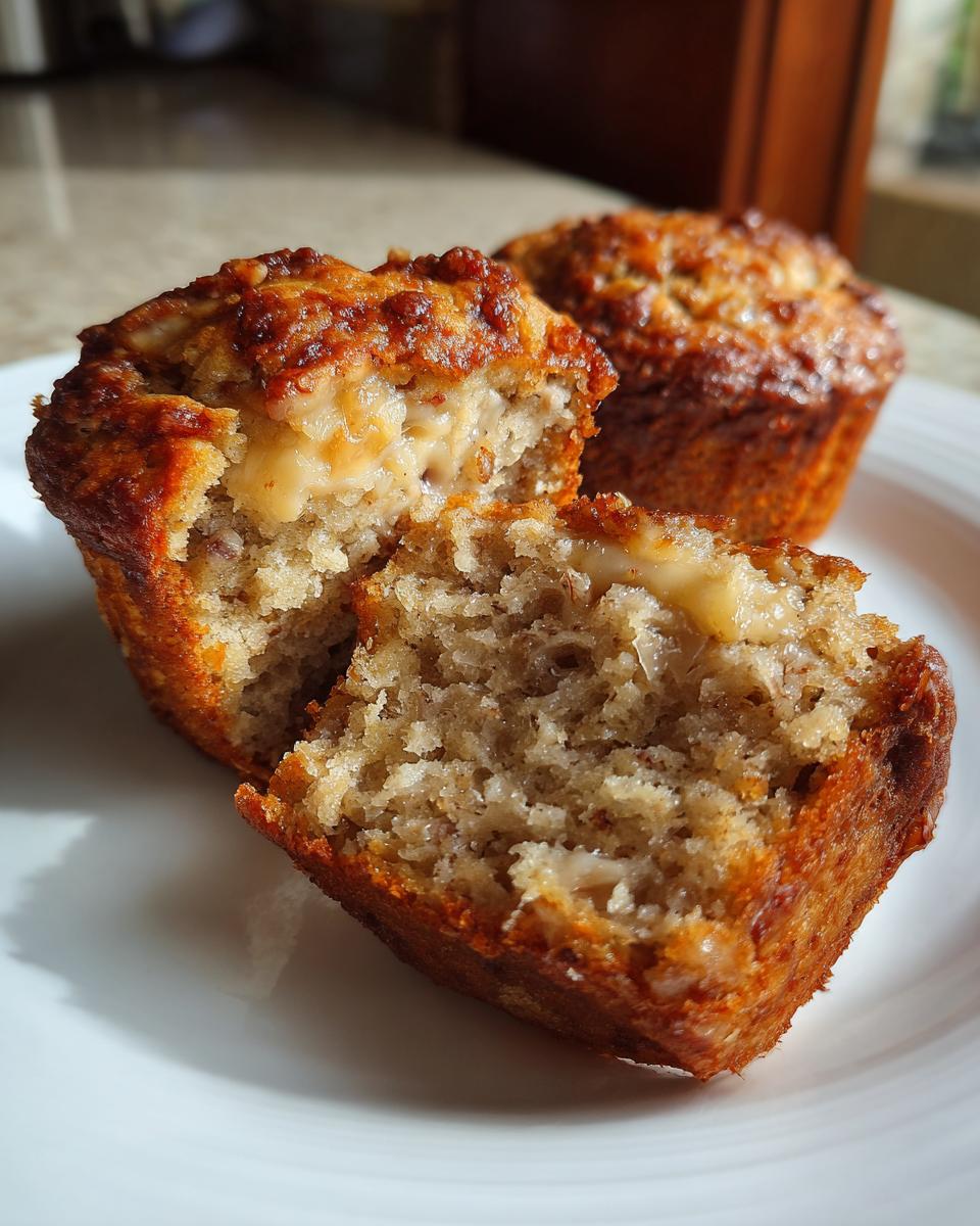 Easy Healthy Greek Yogurt Banana Muffins - detail 1