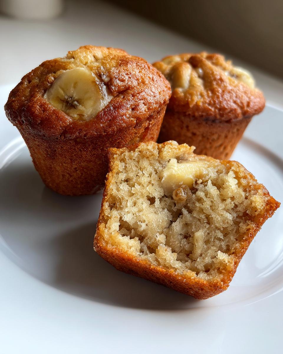 Easy Healthy Greek Yogurt Banana Muffins - detail 2