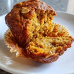 Easy Healthy Pumpkin Oat Muffins