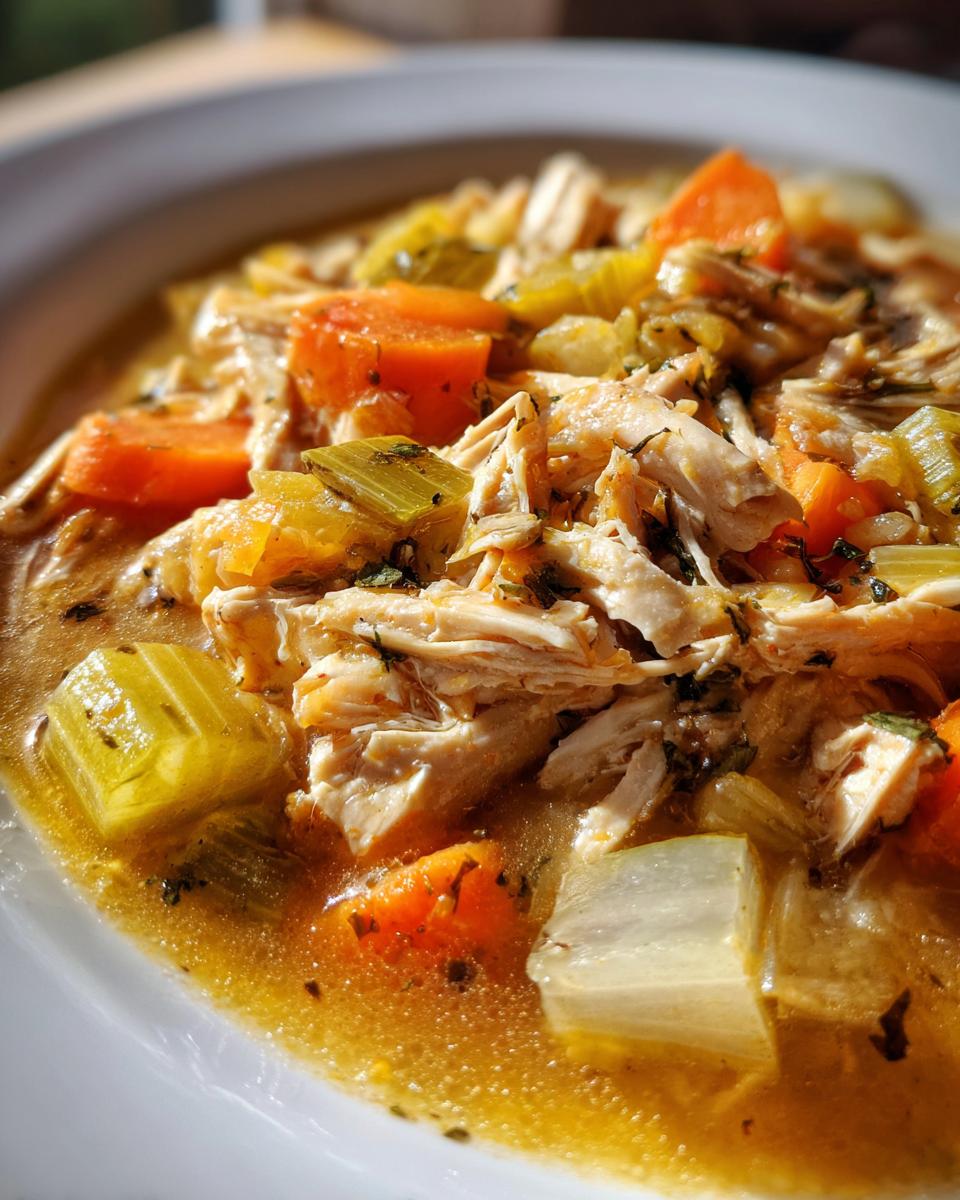 Easy Slow Cooker Chicken Stew Recipe - detail 1