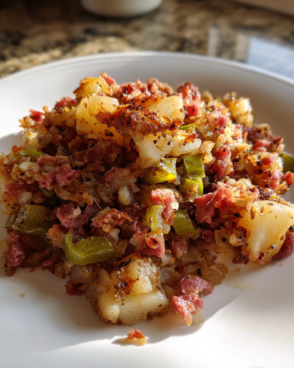 Get ready for a protein-packed breakfast! Corned Beef Hash is a simple dish of corned beef and p‚Ä¶ | Best corned beef hash, Corned beef recipes, Homemade corned beef - detail 1