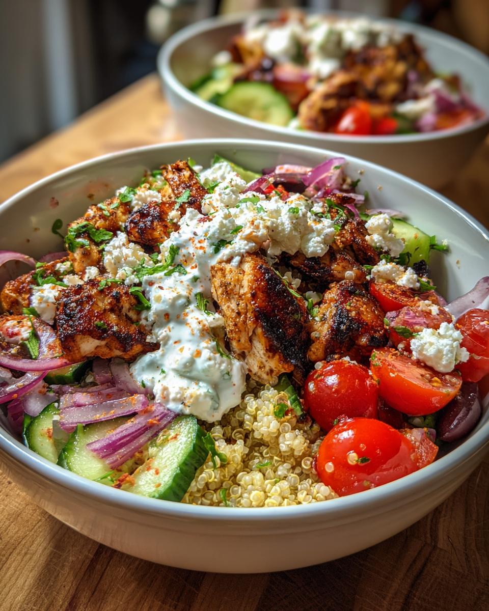 Greek Chicken Bowls: Easy Clean Eating Meal Prep - detail 2