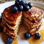 Healthy Banana Oat Pancakes — Flourless banana pancakes sweetened naturally.