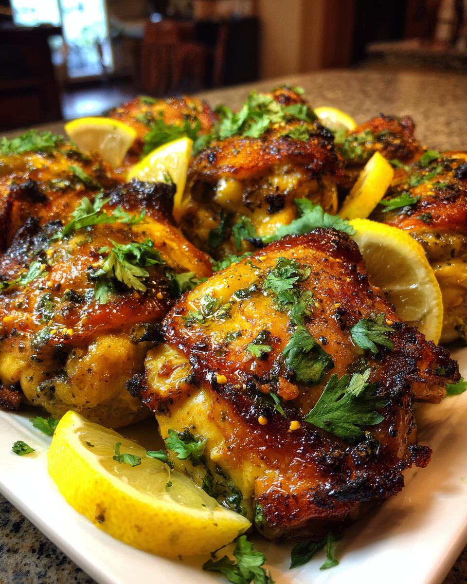 Indian Lemon & Pepper Chicken - detail 1