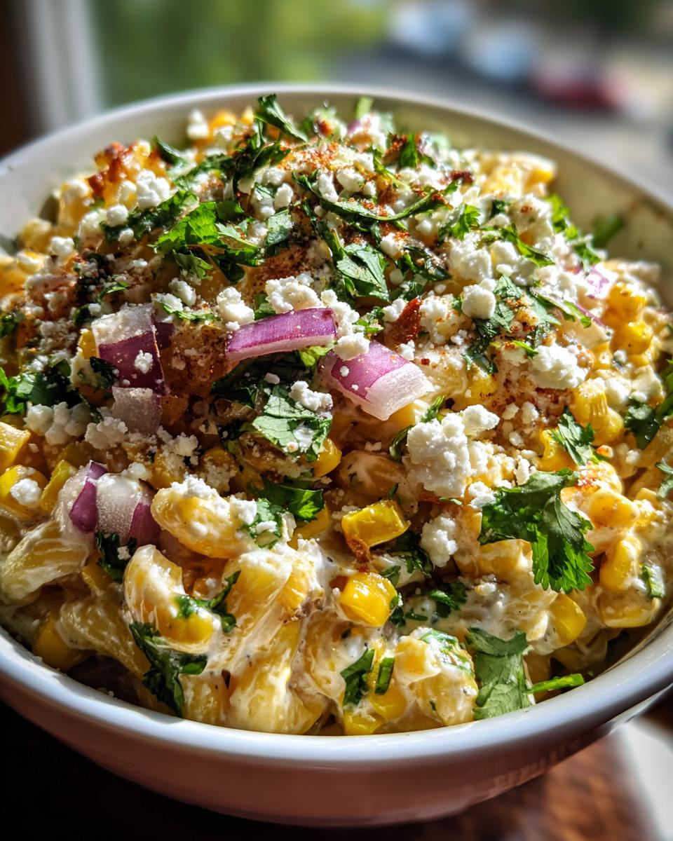 Mexican Street Corn Pasta Salad - detail 1