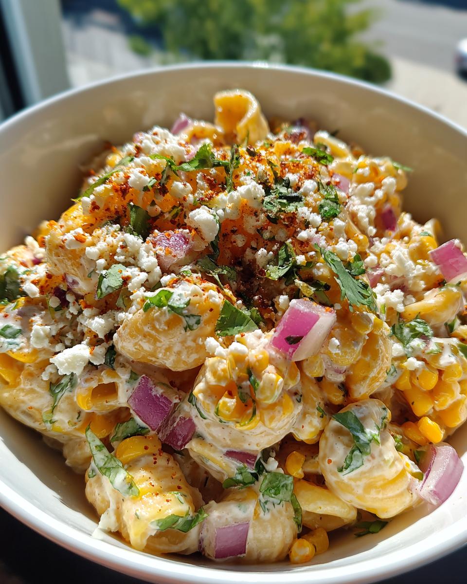 Mexican Street Corn Pasta Salad - detail 2