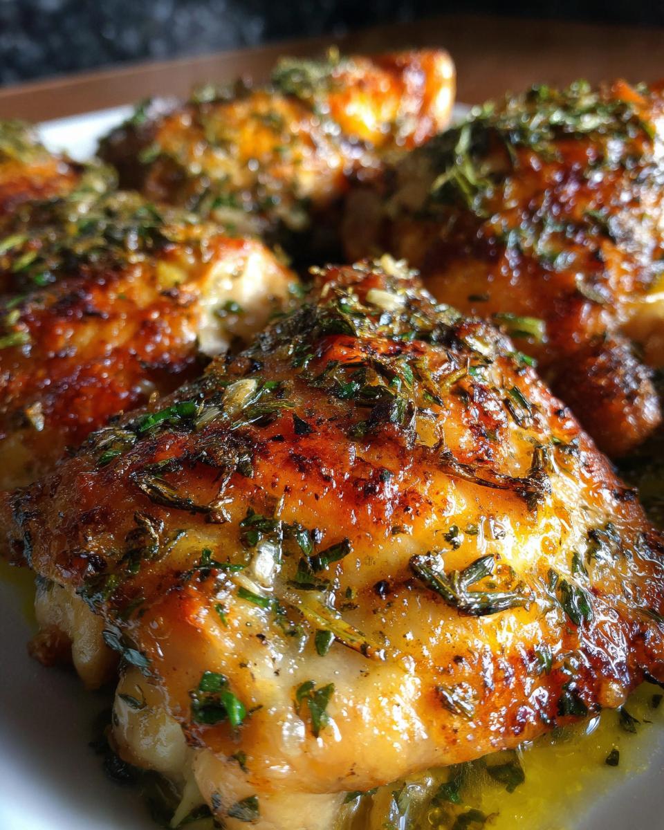 One-Pan Garlic Herb Chicken - detail 1