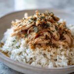 Slow Cooker Lemon Herb Chicken and Rice