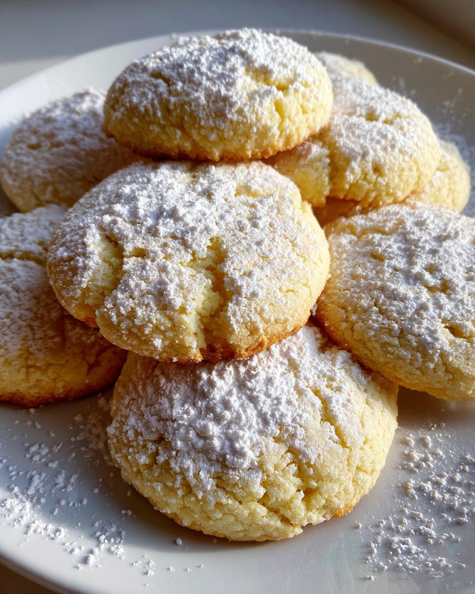 Make 1 Batch: The Best Soft Lemon Sugar Cookies!
