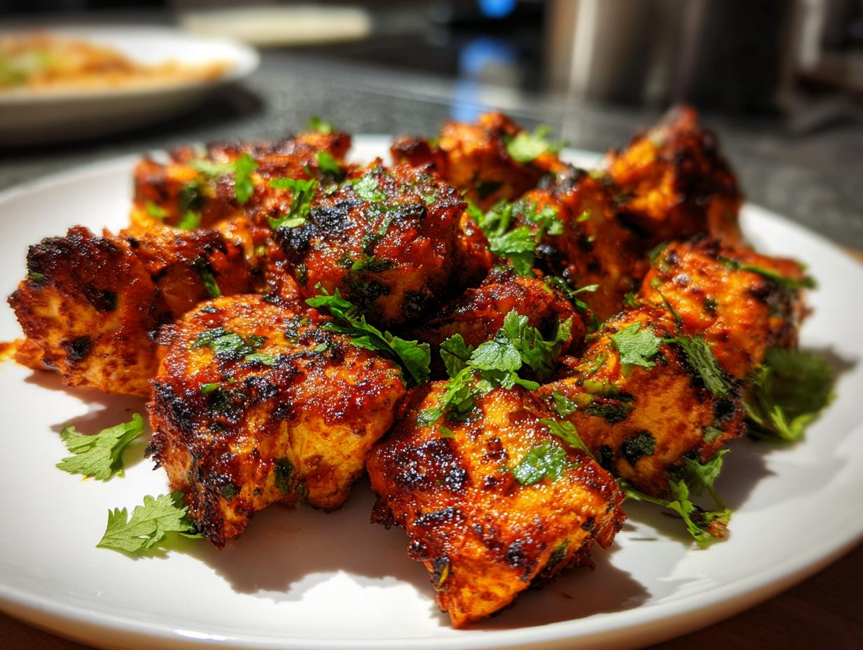 Spicy Tandoori Chicken Bites: 1 Easy Dinner Recipe! 5 Spicy Tandoori Chicken Bites - detail 2