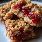 Strawberry Crumble Snack Bars — Easy fruity bars ideal for school snacks.