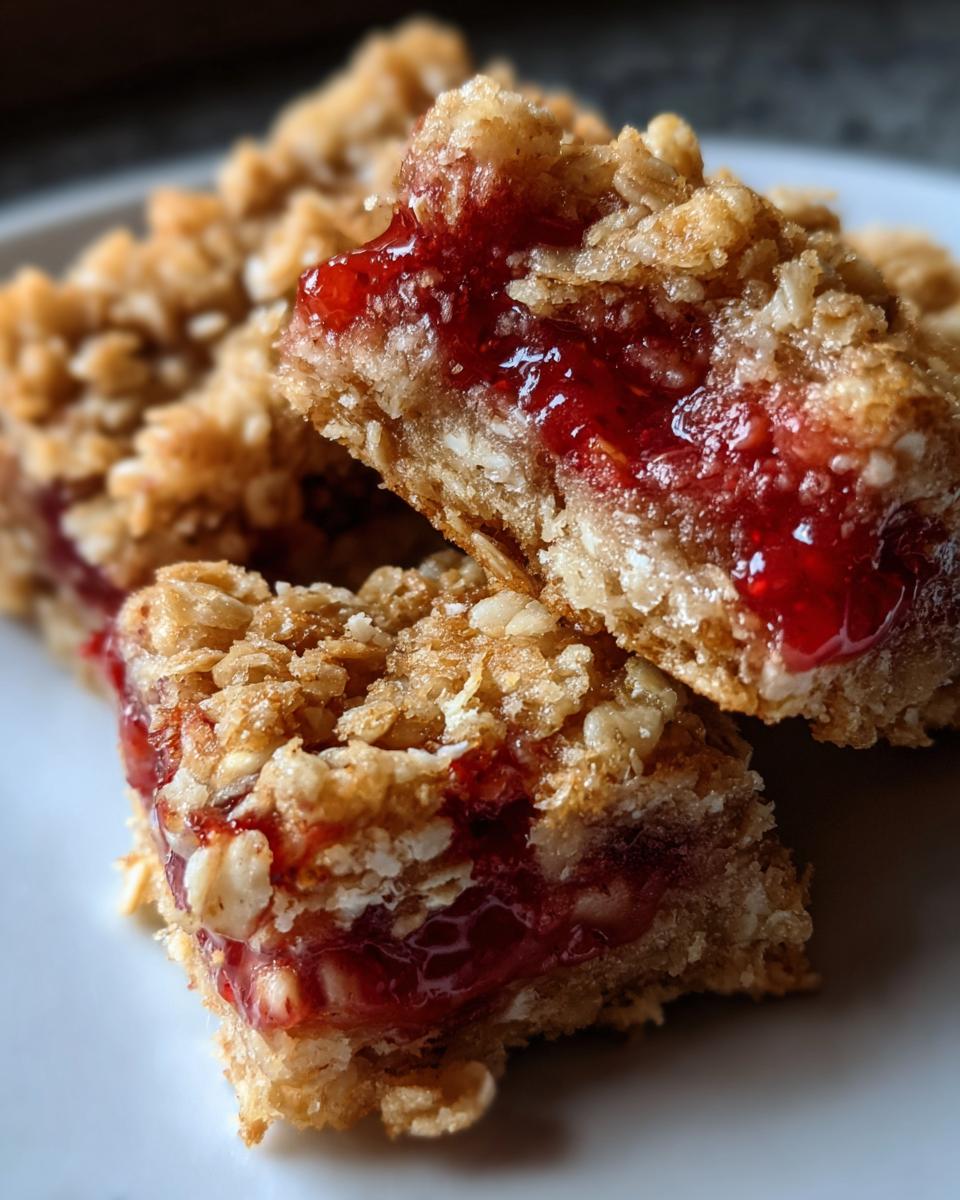 Strawberry Crumble Snack Bars: 1 Easy Recipe for You!