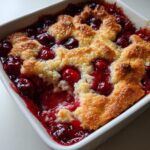 Sweet Cherry Cobbler Recipe