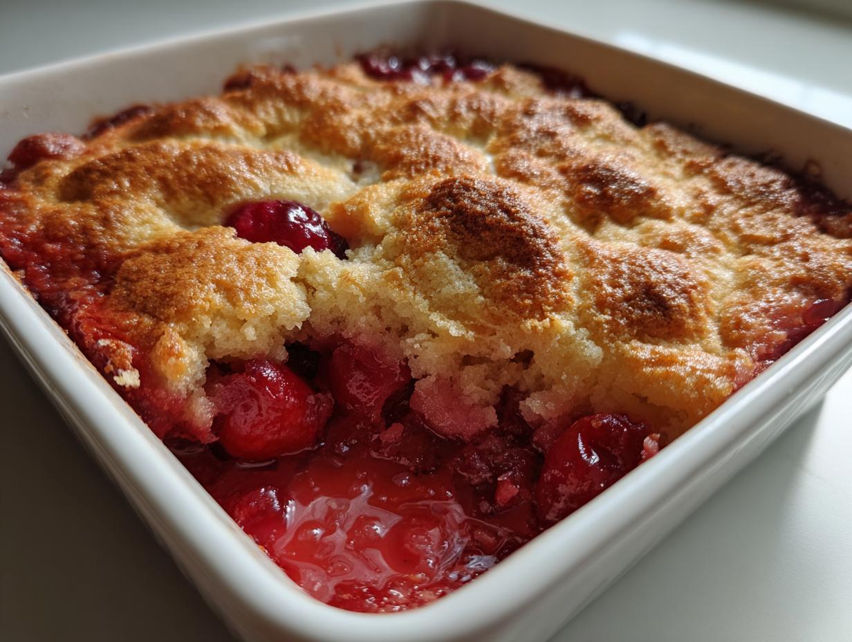 Sweet Cherry Cobbler Recipe - detail 2