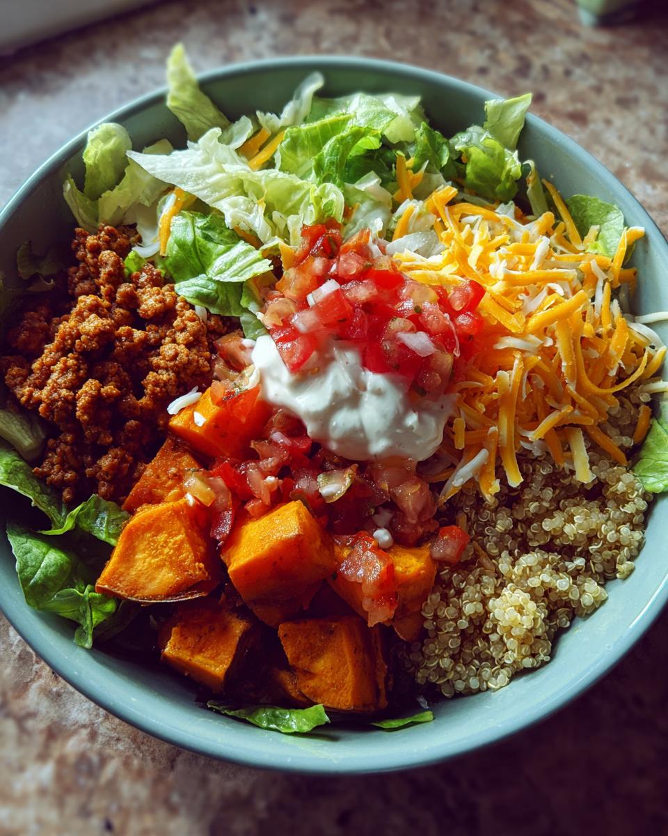 Sweet Potato Taco Bowls | Easy, Healthy Weeknight Dinner! - detail 2