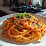 Whip Up Creamy Tomato Garlic Pasta Fast!