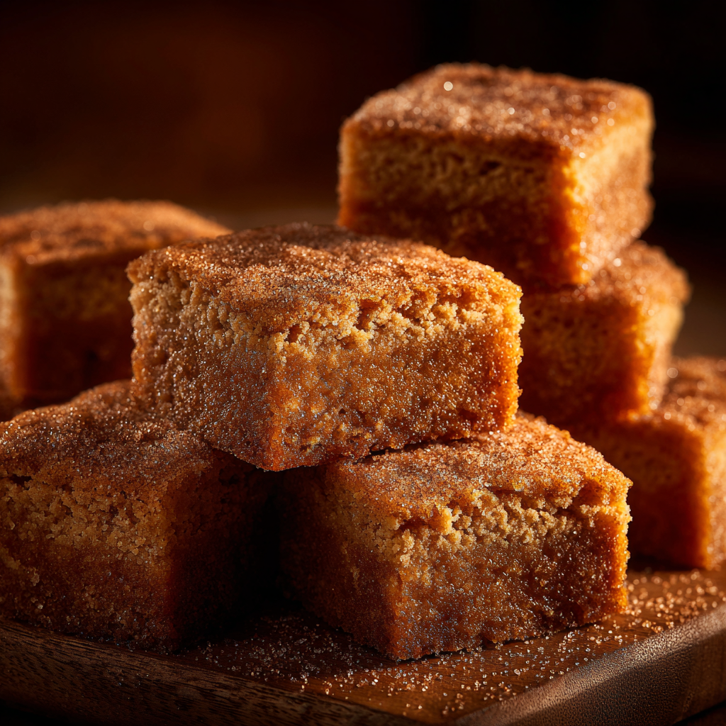 Baking recipes cinnamon blondies