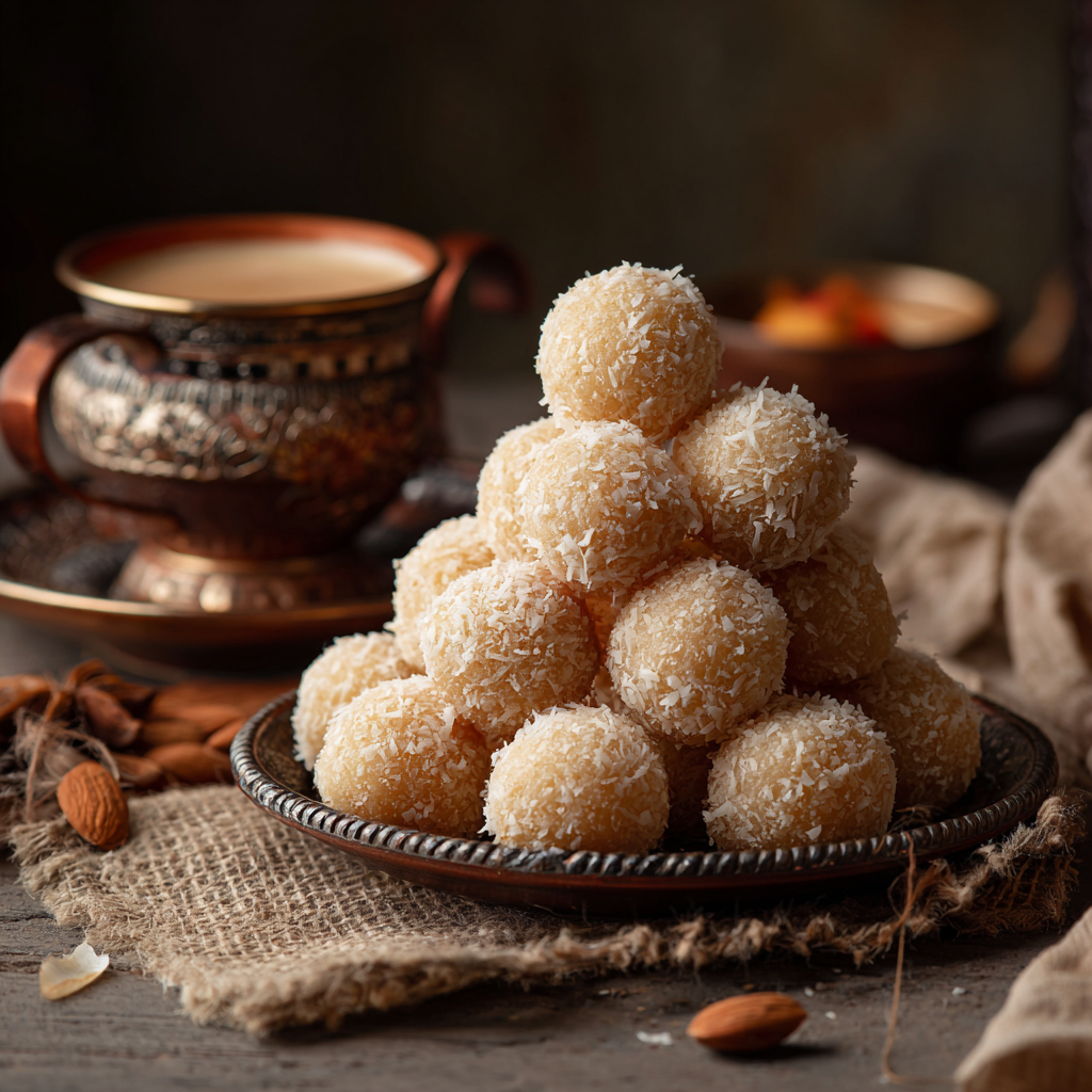 Baking recipes coconut ladoo