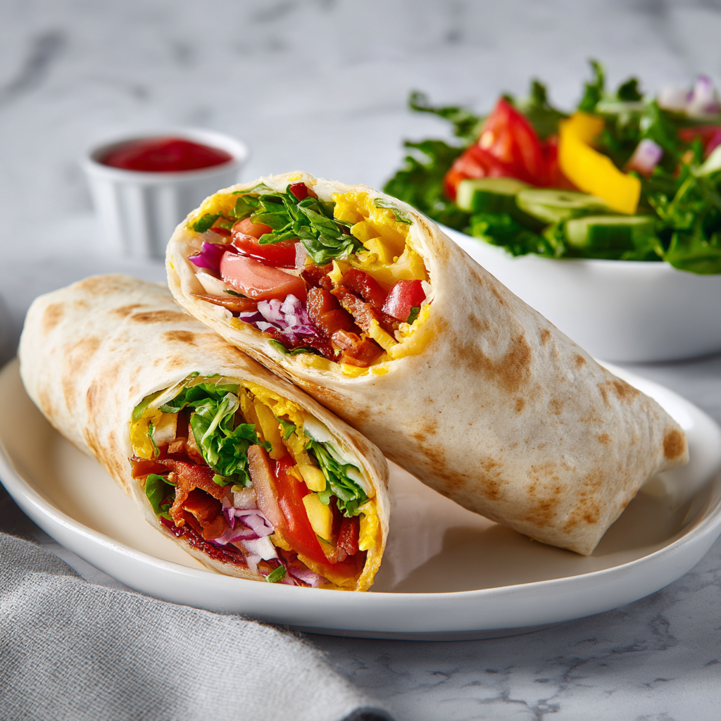 Food ideas healthy wrap