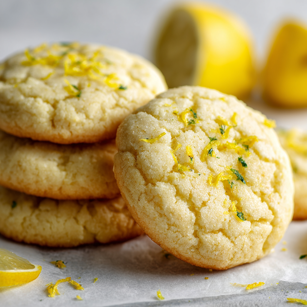 Baking recipes lemon cookies