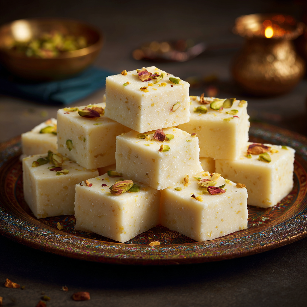 Baking recipes milk barfi