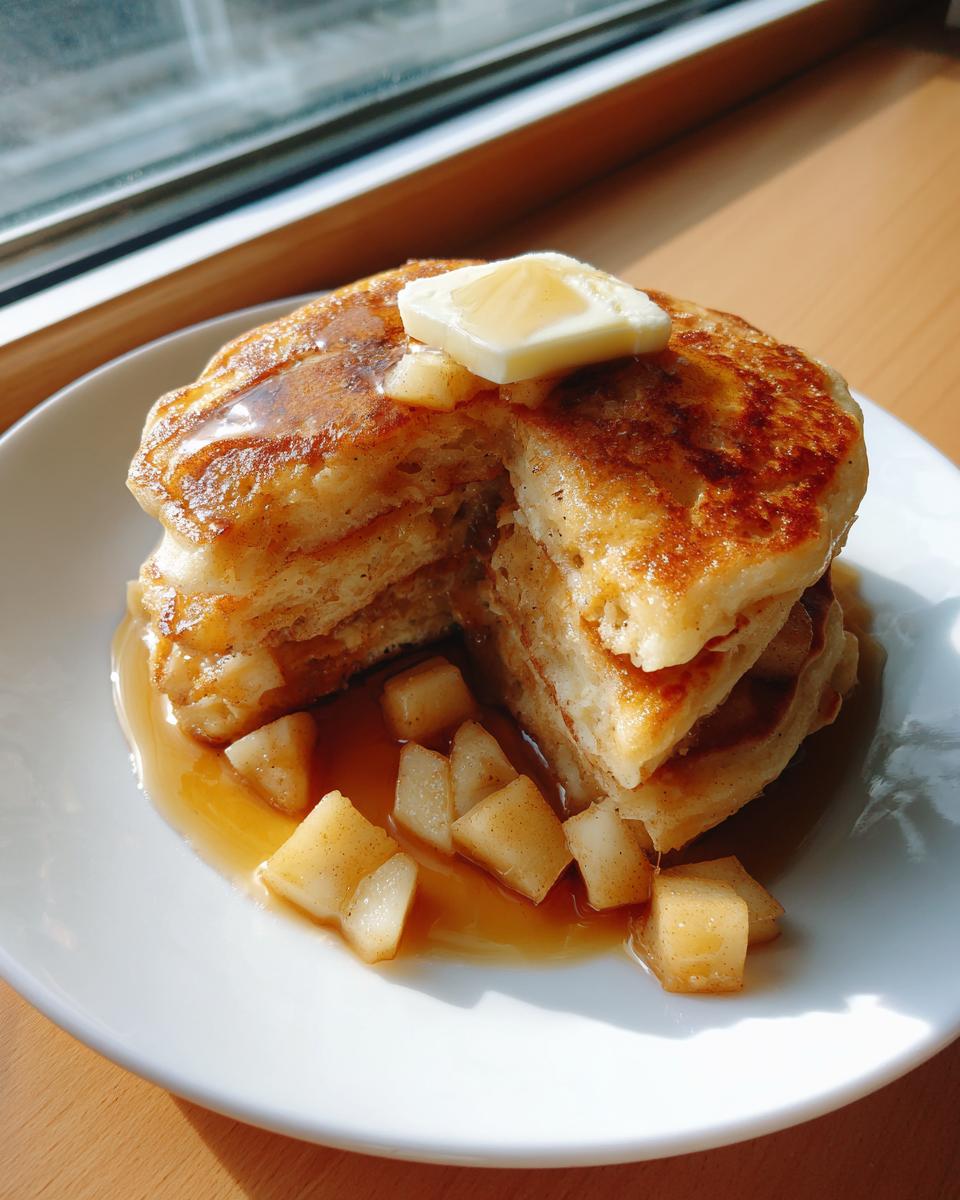 Apple Cinnamon Pancakes (Cozy Morning Treat) - detail 2