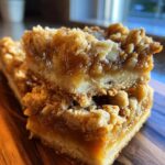 Apple Crisp Bars with Buttery Shortbread Crust