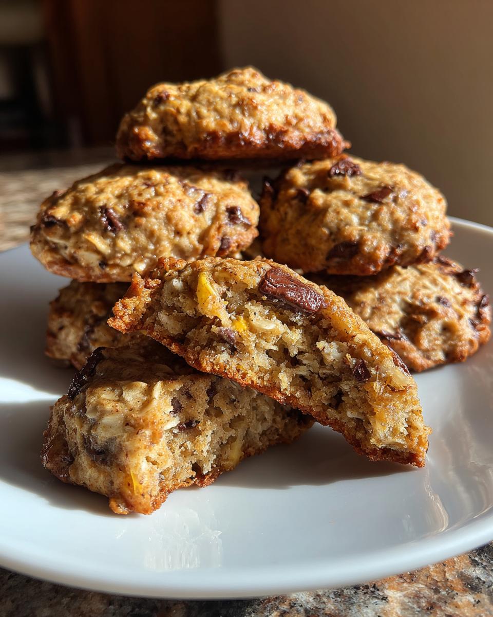 Banana Breakfast Cookies (No Oven Muffins Alternative) - detail 1