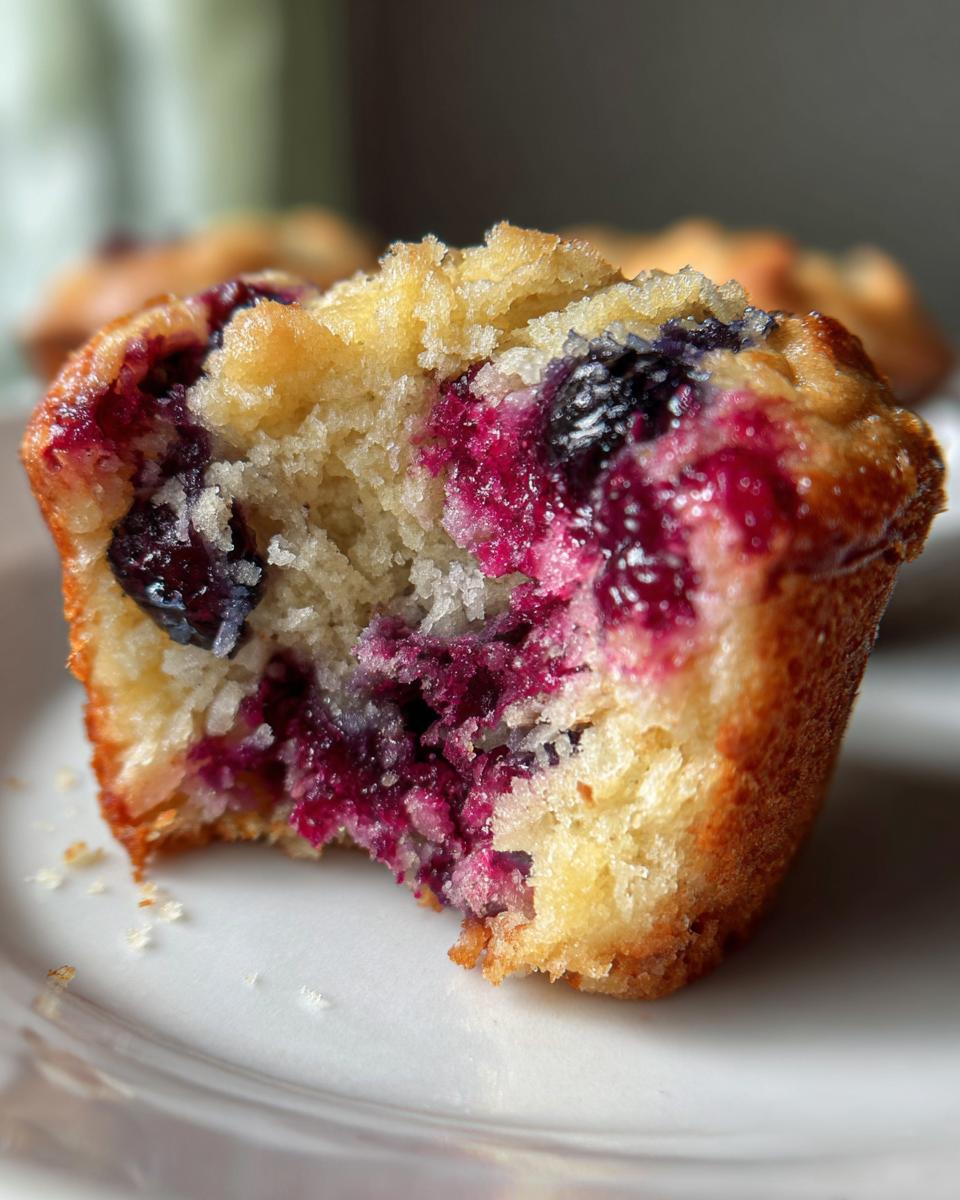 Blueberry Oat Yogurt Muffins (Meal Prep Friendly) - detail 2