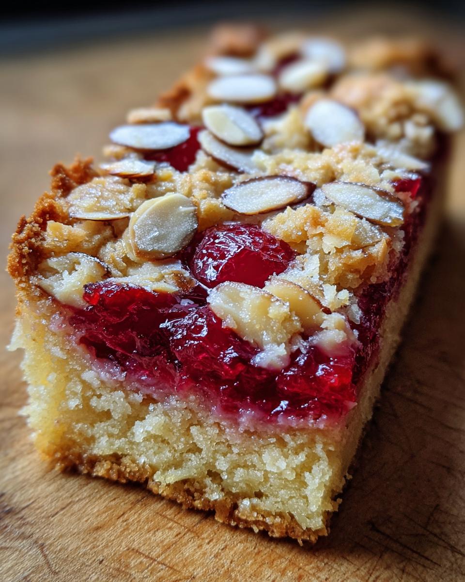 Cherry Almond Dessert Bars (Bakery-Style Flavor) - detail 2