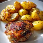 Chicken Potatoes Sheet Pan Dinner (No Broccoli)