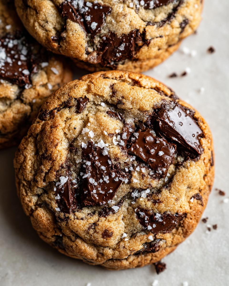 Chocolate Chunk Cookies with Sea Salt - detail 1