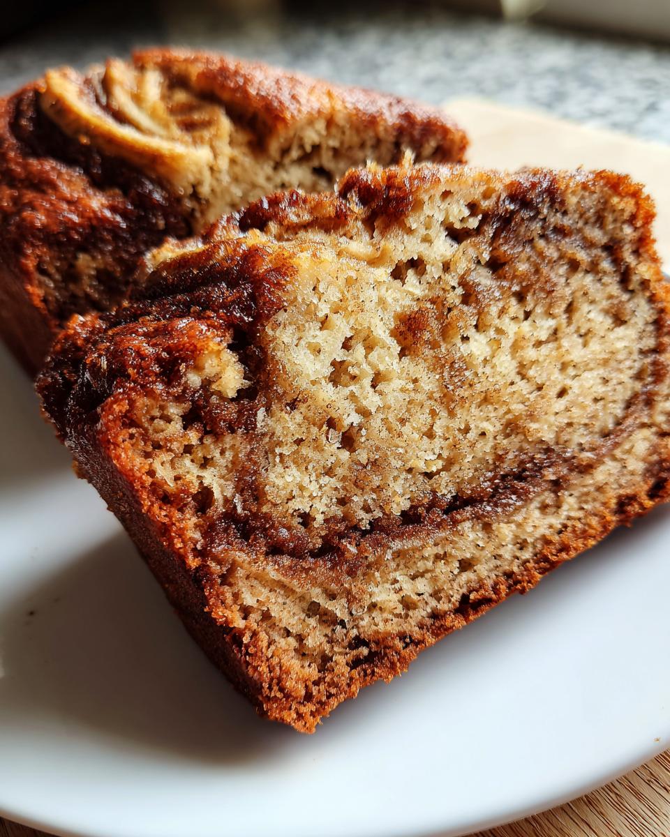 Cinnamon Swirl Banana Loaf: 1 Recipe for Joy 5 Cinnamon Swirl Banana Loaf (Classic Coffee Cake Style) - detail 2