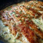 Creamy Garlic Parmesan Tilapia