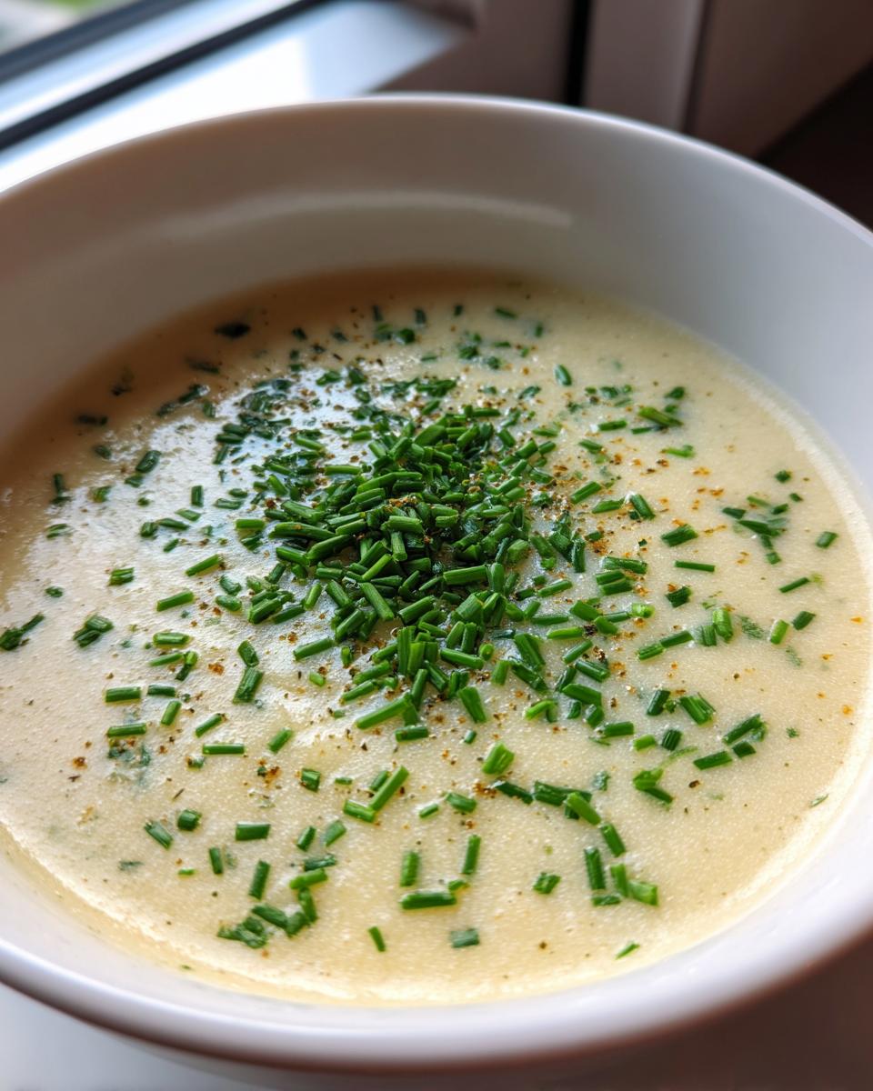 Delectable Creamy Potato & Leek Soup: 1 Cozy Bowl 4 Creamy Potato & Leek Soup (Classic & Elegant) - detail 1