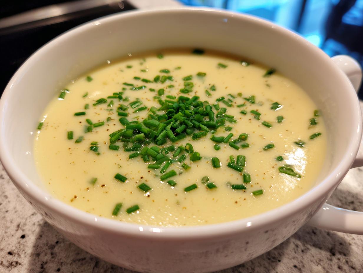 Delectable Creamy Potato & Leek Soup: 1 Cozy Bowl 5 Creamy Potato & Leek Soup (Classic & Elegant) - detail 2