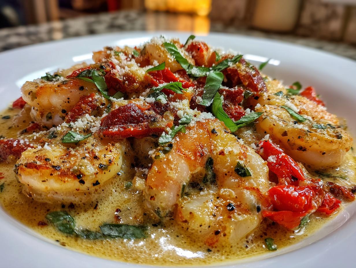 Creamy Tuscan Shrimp Skillet: 1 Pan, 30-Min Delight! 5 Creamy Tuscan Shrimp Skillet (One-Pan Dinner) - detail 2