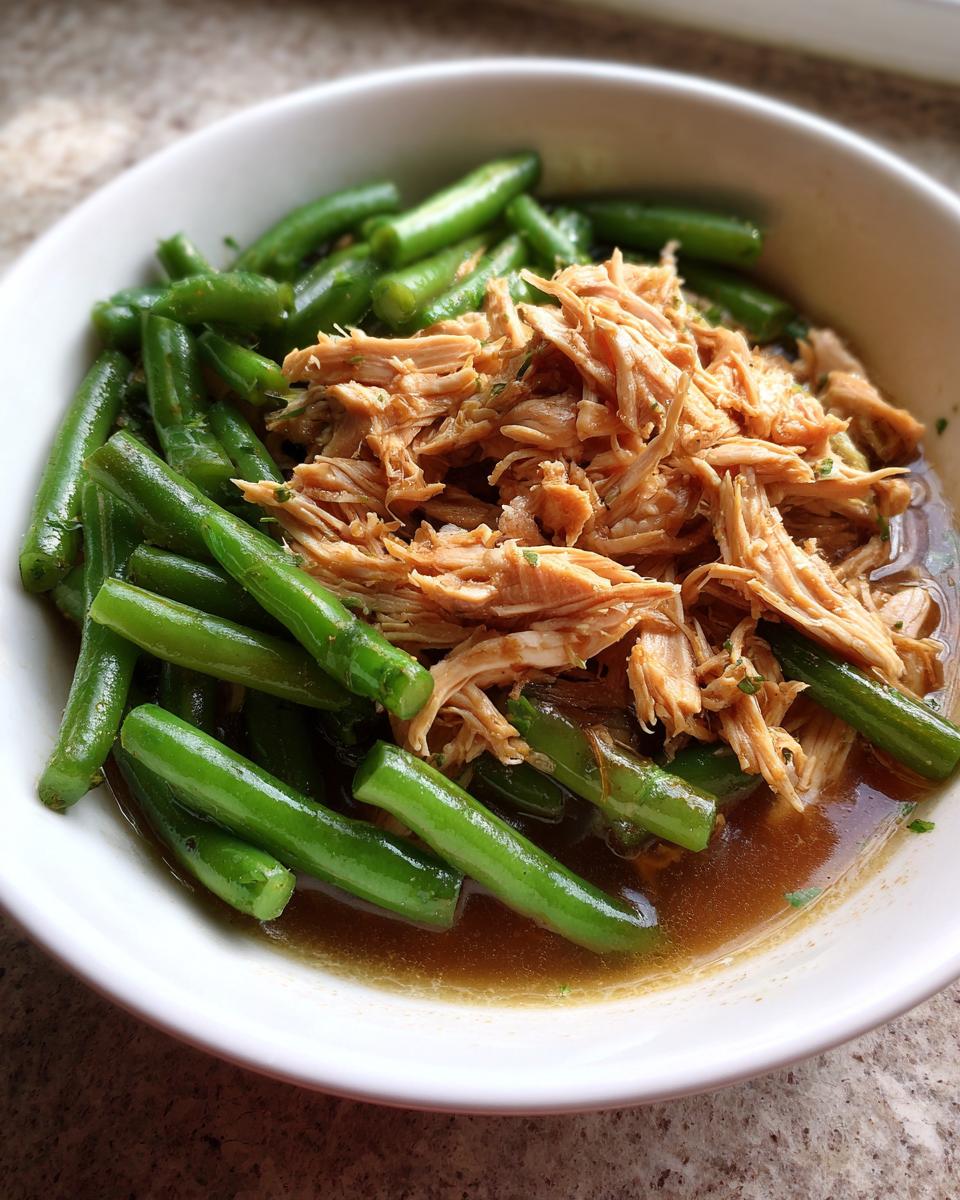 Crockpot Chicken & Green Beans (One-Pot Dinner) - detail 1
