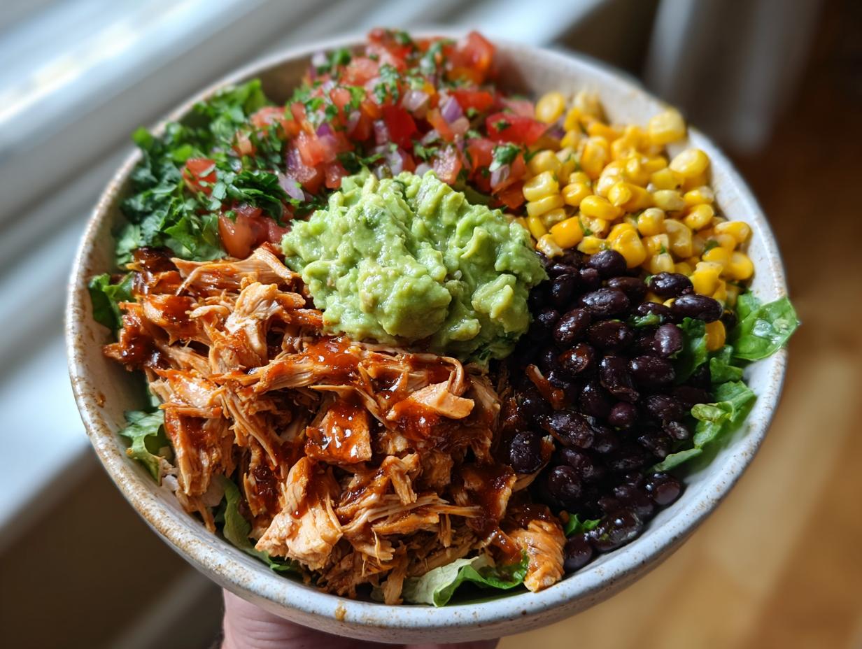 Crockpot Chicken for Meal Prep Burrito Bowls - detail 2