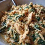 Crockpot Tuscan Chicken: Easy Meal with 1 Secret 6 Crockpot Tuscan Chicken with Spinach & Cream Sauce