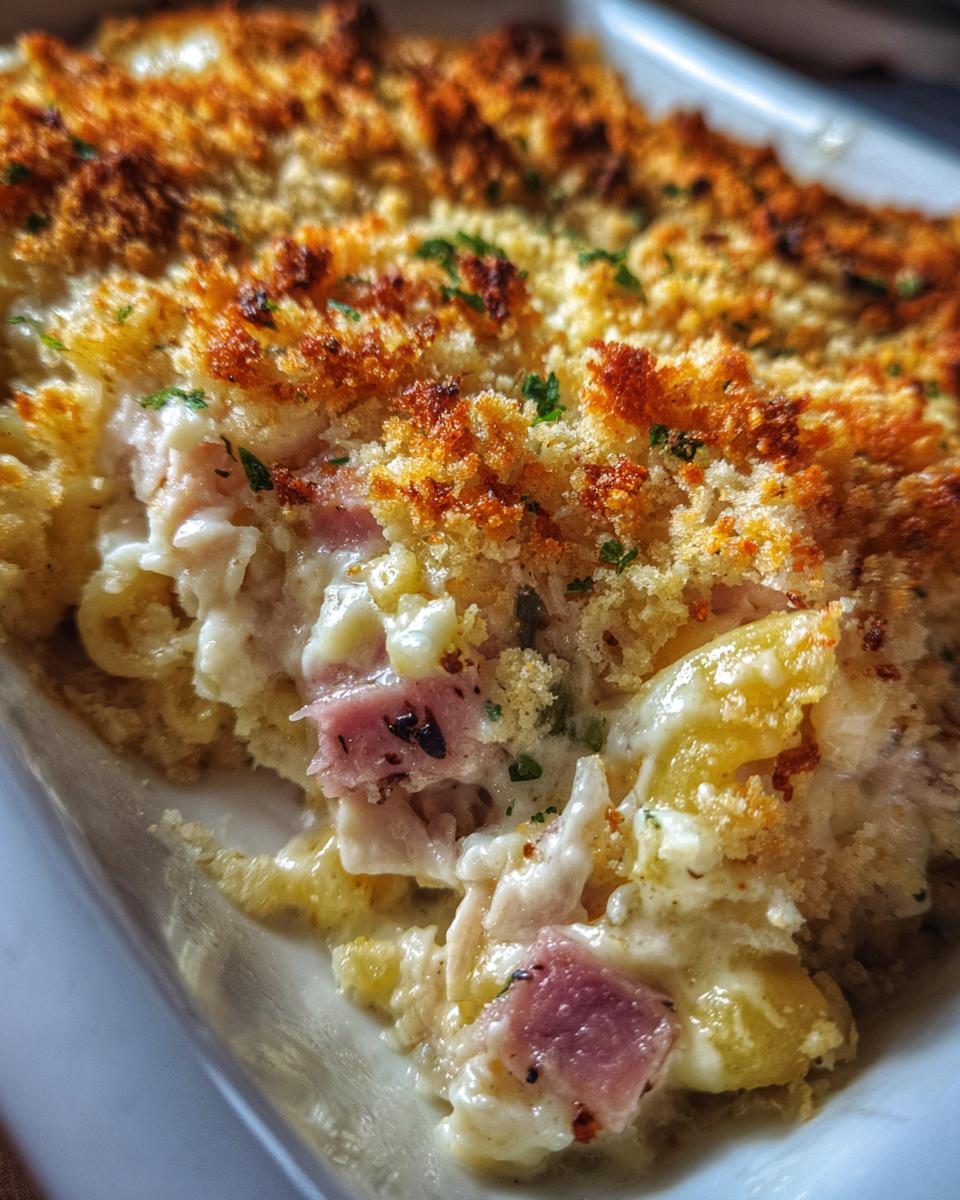 Delicious Chicken Cordon Bleu Casserole Recipe for Family Dinners - detail 2