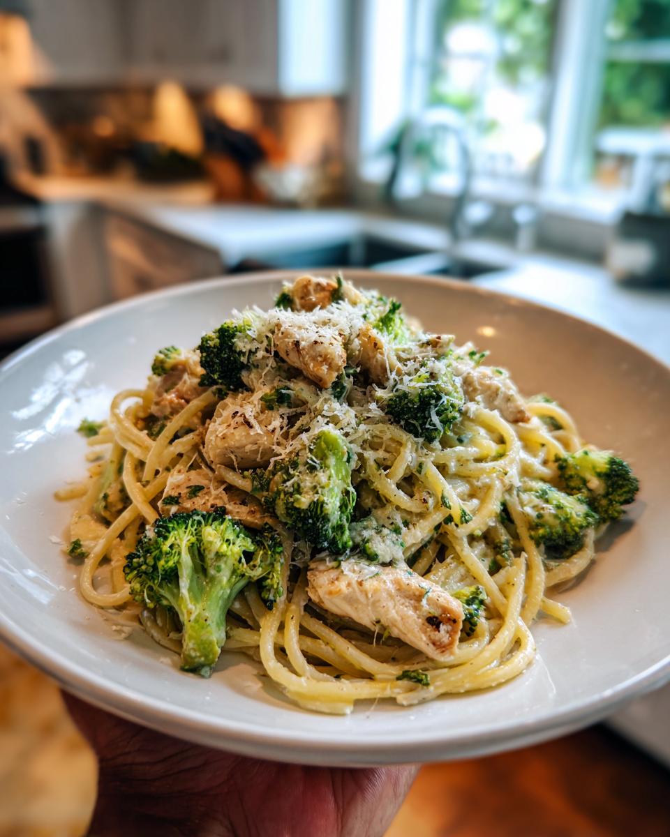 Easy Garlic Parmesan Chicken Pasta Recipe for a Healthy Dinner - detail 1