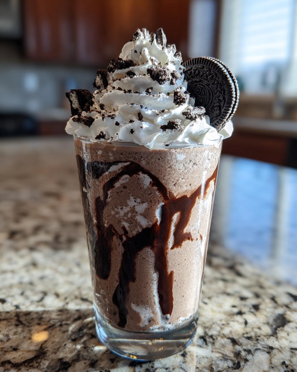 Easy Oreo Milkshake (Only 3 Ingredients!) - detail 1