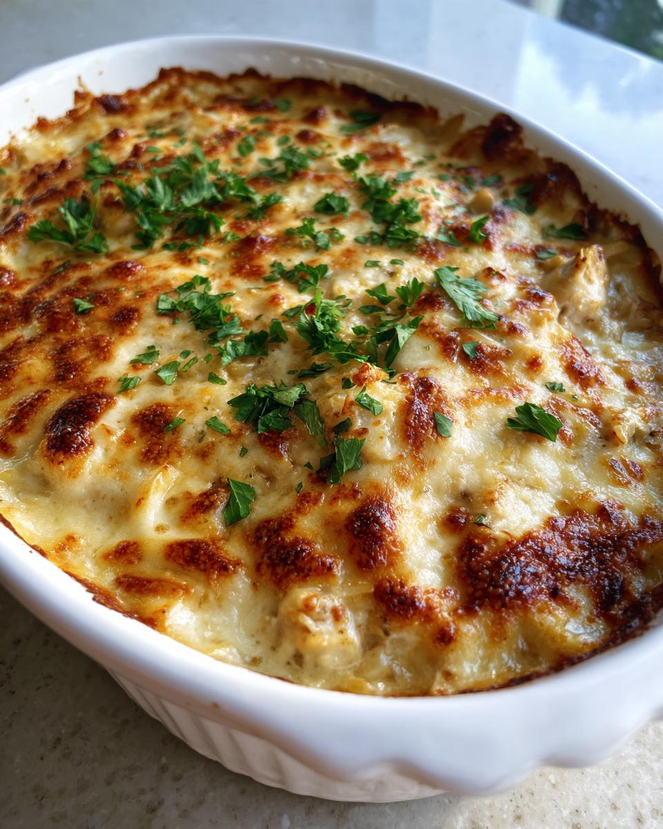 Amazing French Onion Chicken Orzo Casserole: 1 Recipe! 5 French Onion Chicken Orzo Casserole - detail 2