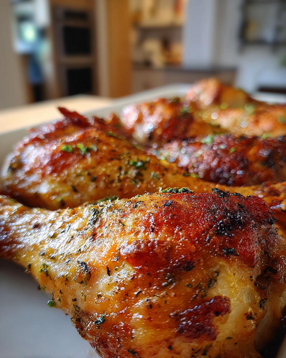 Garlic Parmesan Chicken Drumsticks (Oven-Baked) - detail 1