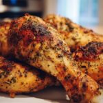 Garlic Parmesan Chicken Drumsticks (Oven-Baked)